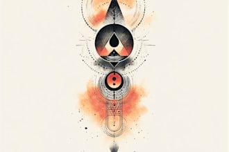 create your unique minimalist tattoo design