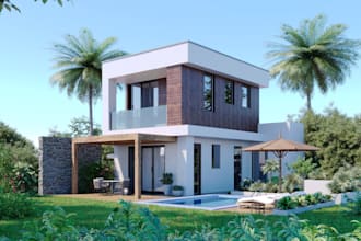 renovate mansion upscale house,villa lawn, balcony patio,garden,real estate, skp