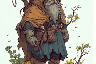 draw fantasy game characters and game assets