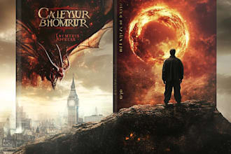 create book cover design, cover, fantasy ebook cover