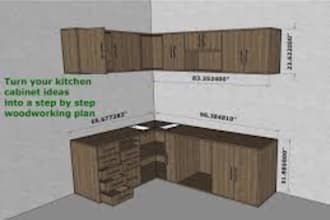 create 3d, 2d home decor, cad, sketchup, and DIY woodworking build plans