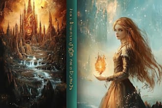 illustrate fantasy book covers and ebook covers