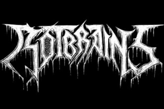 create brutal death metal logo in my unique style