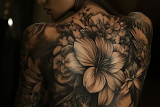 create old school or traditional tattoo style design