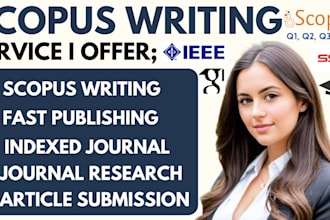 write, rewrite and publish article in q1, q2, q3, q4 scopus index journal