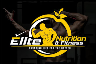 do physical fitness, bodybuilding, gym, yoga logo