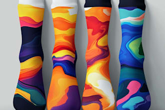 do a unique socks design