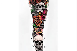 do realistic tattoo, tattoo sleeve design, tattoo cover up, tatoo design