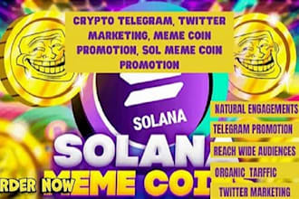 pump your token sales meme coin promotion rugpull solana memecoin crypto promote