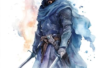make dnd party fantasy or game character design dnd art sheet