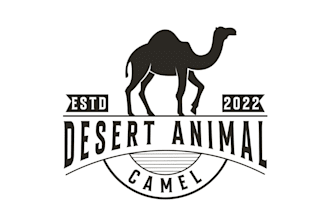 design unique camel logo with unlimited revision