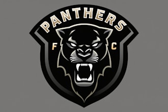 do panthers head for sport club or team animal mascot logo