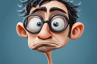 design custom cartoon character design