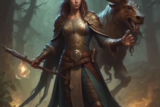 create a custom dnd party character illustrations