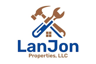 design construction, real estate, handyman, contractor, home logo