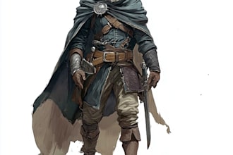 make a amazing dnd party d and d character for you