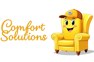 do awesome chair mascot logo design
