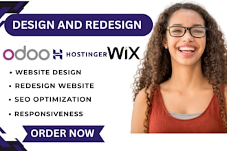 hostinger website design wix website design hostinger website redesign odoo