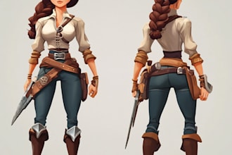 animate 2d game character