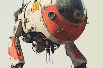 design spaceship, sci fi illustration and sci fi art