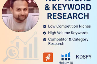 do amazon micro niche research, market research analysis, kgr keyword research