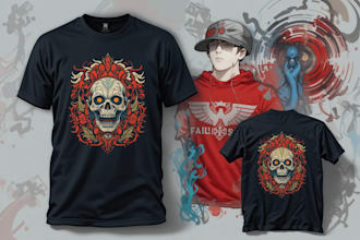 design t shirt graphics and merchandise