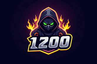 do ninja esport mascot logo design