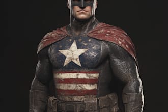 make superhero or other fictional character