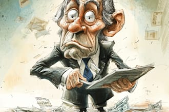 illustrate your editorial or political cartoon idea in unique style