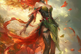 create a character for your role playing, fantasy character