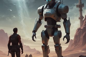 design your sci fi and star wars character