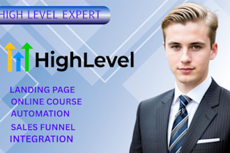 landing page, sales funnel in systeme io clickfunnels gohighlevel kajabi kartra