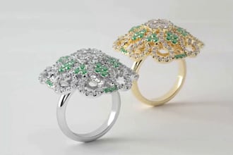 rendering a 3d jewelry design, 3d jewelry animation, 3d cgi animation, cgi ads