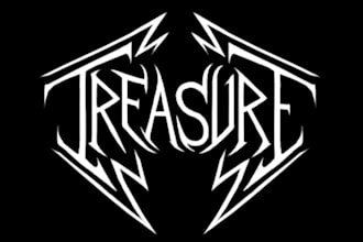 do a killer deathcore death metal logo and icon for you