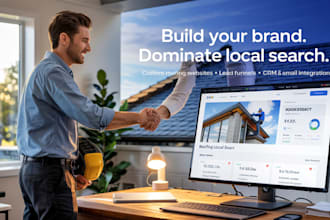 design contractor, construction, roofing, hvac, remodeling, plumbing website