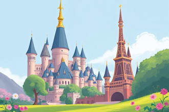 draw your portrait in disney style