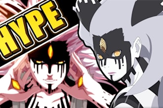 create anime thumbnails and channel art