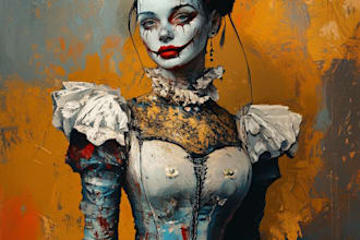 create any kind of dark fantasy scary horror character