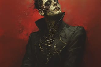 create concept drawings for fantasy characters and spooky horror creatures