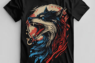 make a  custom t shirt design