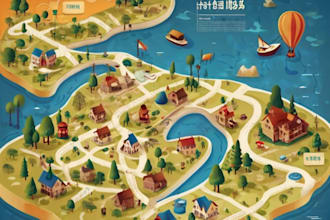 make map illustration vector illustration vector map