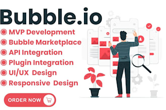 develop bubble mvp bubble saas app bubble marketplace chatgpt ai api
