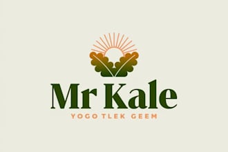 create awesome and gorgeous food farm logo design