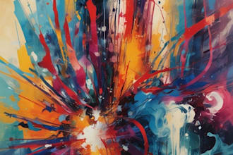 design abstract art,modern,minimal, exhibition posters