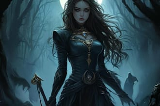 do a fantasy dnd horror character art for you