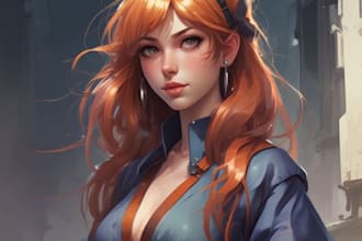 create a quality anime portrait or avatar for your pfp