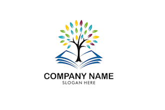 do daycare, school, college, university and educational logo