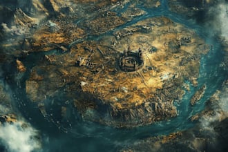 create a high quality high detail fantasy map for dnd