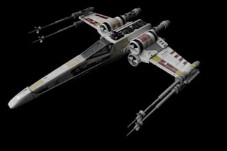 design 3d spaceship models, scifi hard surface 3d models, star wars ships, mech