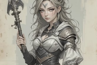 dnd character art and dnd character art